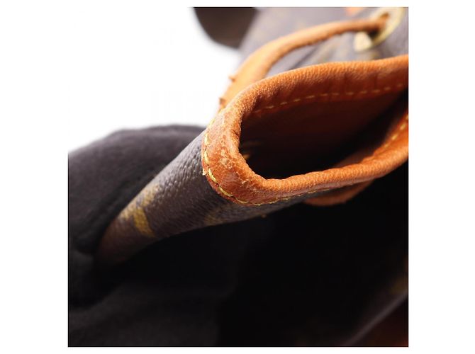 Zaino Louis Vuitton Montsouris GM Marrone Monogramma - vista 11