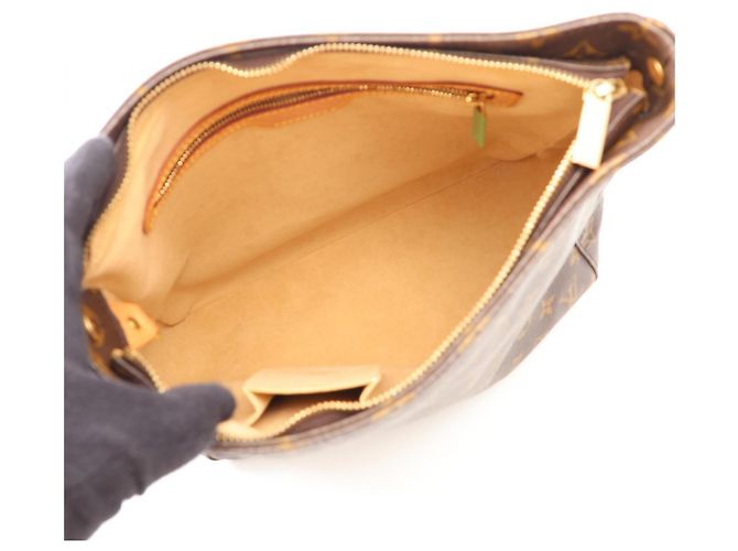 Borsa a Spalla Louis Vuitton Looping GM Marrone - vista 3