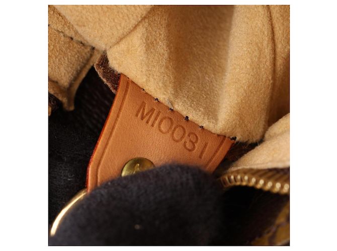 Borsa a Spalla Louis Vuitton Looping GM Marrone - vista 5
