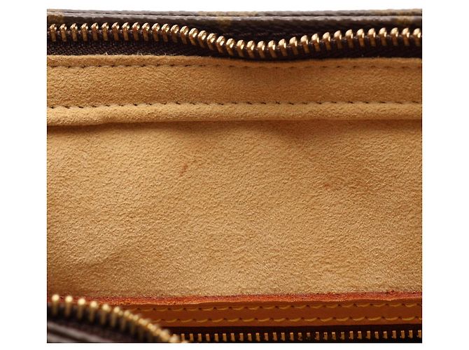 Borsa a Spalla Louis Vuitton Looping GM Marrone - vista 6