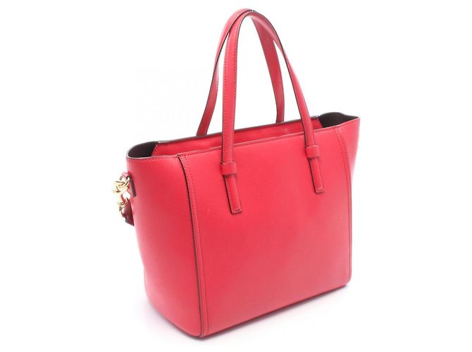 Borsa a 2 modi Salvatore Ferragamo Bonnie Lettering Rosso - vista 2