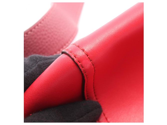 Borsa a 2 modi Salvatore Ferragamo Bonnie Lettering Rosso - vista 9