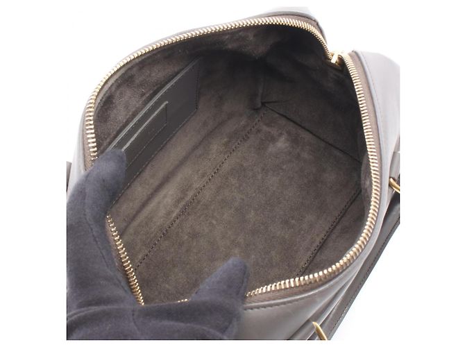 Borsa Baby Duffle Yves Saint Laurent Paris Marrone - vista 3