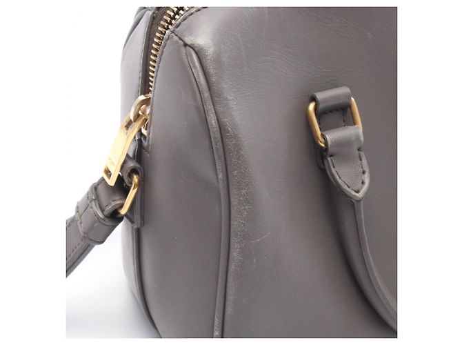 Borsa Baby Duffle Yves Saint Laurent Paris Marrone - vista 9