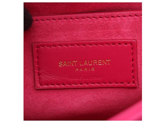 Borsa a Spalla Yves Saint Laurent LE57 Rosa - vista 4