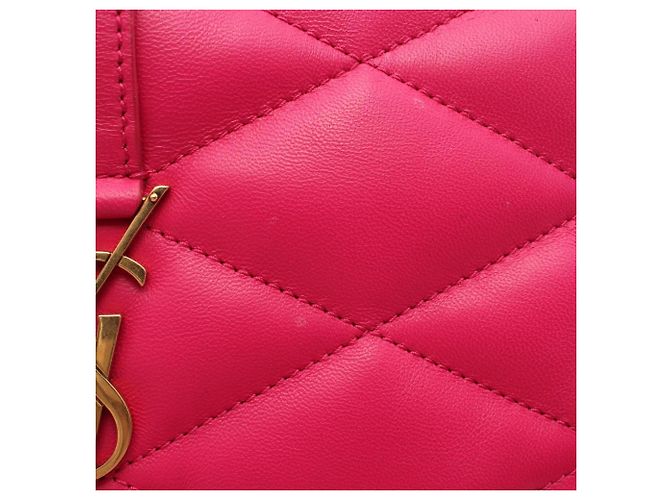 Borsa a Spalla Yves Saint Laurent LE57 Rosa - vista 7