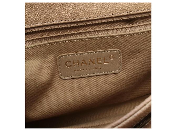 Borsa a Spalla Chanel 2.55 Matelassé Beige - vista 4