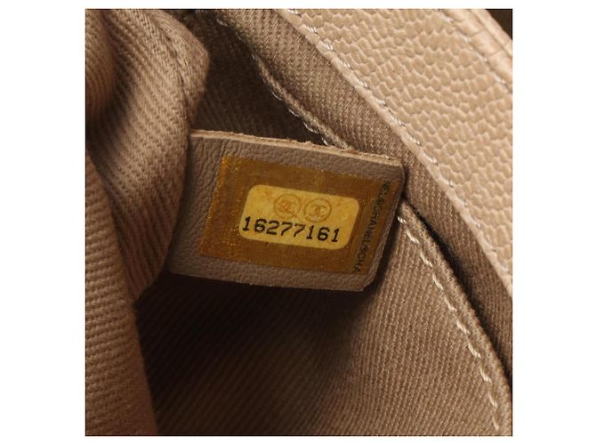 Borsa a Spalla Chanel 2.55 Matelassé Beige - vista 5