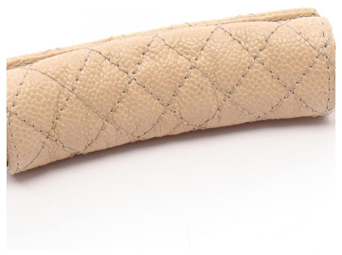 Borsa a Spalla Chanel 2.55 Matelassé Beige - vista 6