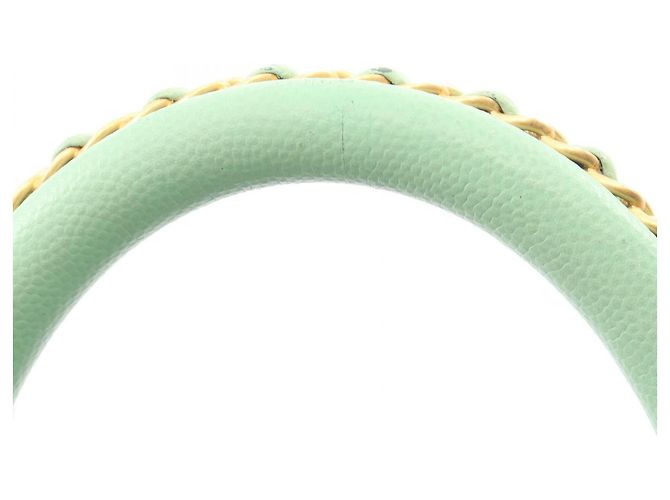Chanel Coco Handle Flap Handtasche Grün - Ansicht 10