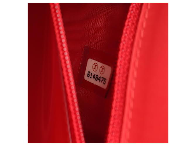 Borsa a Spalla Chanel Coco Mark Rosso - vista 4