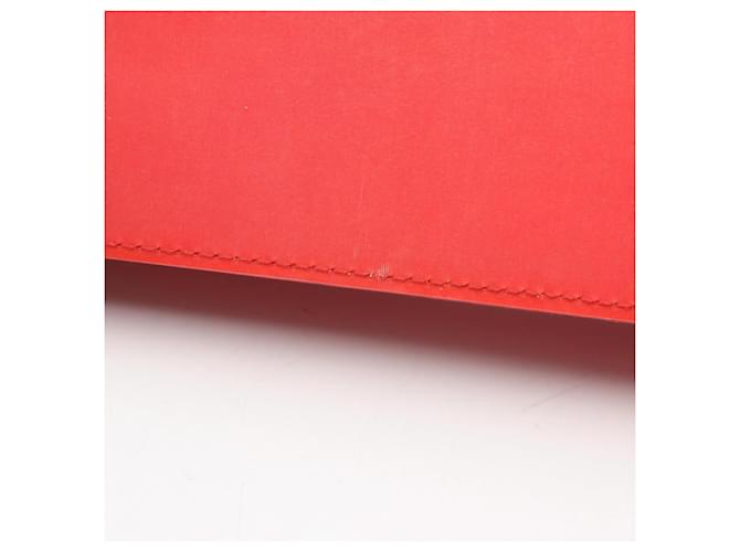 Borsa a Spalla Chanel Coco Mark Rosso - vista 8