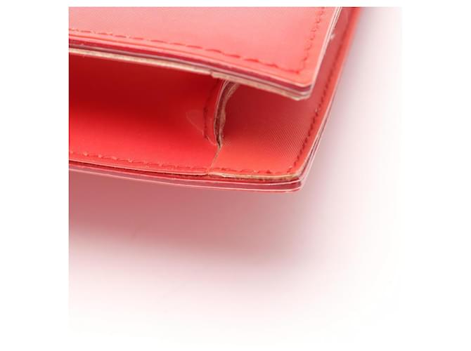 Borsa a Spalla Chanel Coco Mark Rosso - vista 9