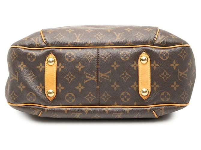 Borsa a Spalla Louis Vuitton Monogram Galliera PM Marrone - vista 3