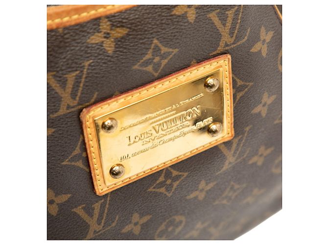 Borsa a Spalla Louis Vuitton Monogram Galliera PM Marrone - vista 7