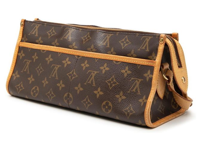 Bolsa de ombro longa Louis Vuitton Monogram Popincourt Marrom - vista 2
