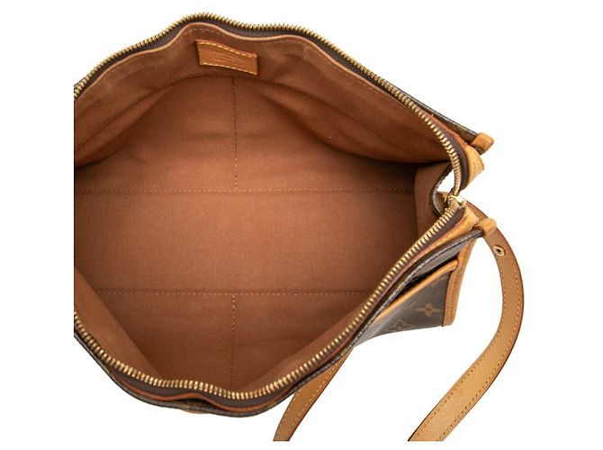 Bolsa de ombro longa Louis Vuitton Monogram Popincourt Marrom - vista 5
