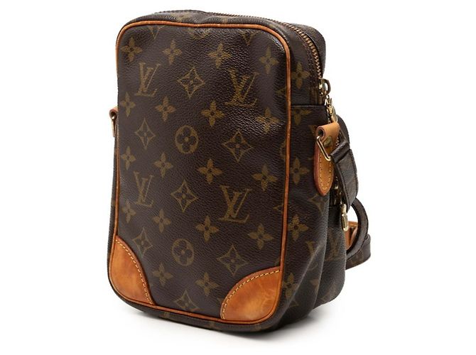 Borsa a tracolla Louis Vuitton Monogram Amazon Crossbody Marrone - vista 2