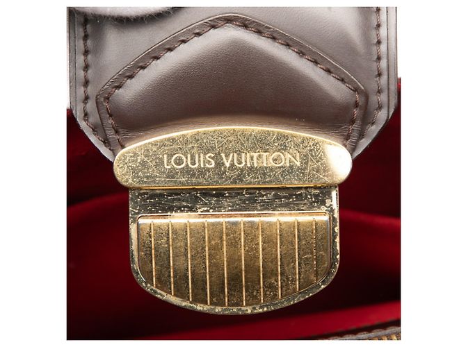 Borsa Louis Vuitton Damier Sistina GM Marrone - vista 5