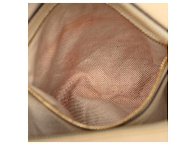 Borsa a tracolla con logo GG Gucci Rosso Beige - vista 5