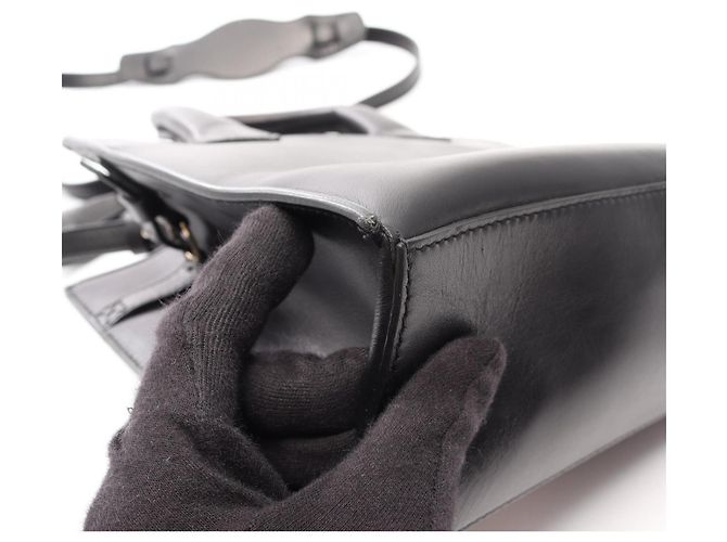 Borsa a 2 vie Balenciaga Padlock Mini All Afternoon Nero - vista 8