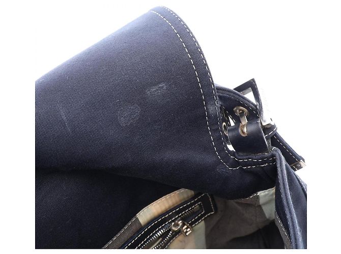 Fendi Mamma Bucket Shoulder Bag Navy blue - view 15