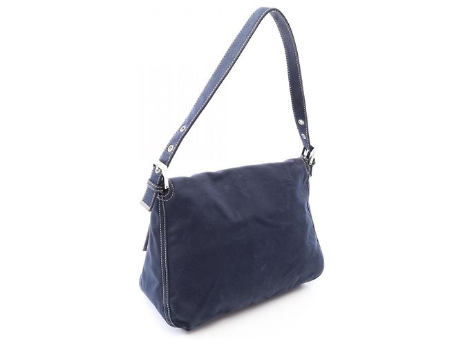 Fendi Mamma Bucket Shoulder Bag Navy blue - view 2