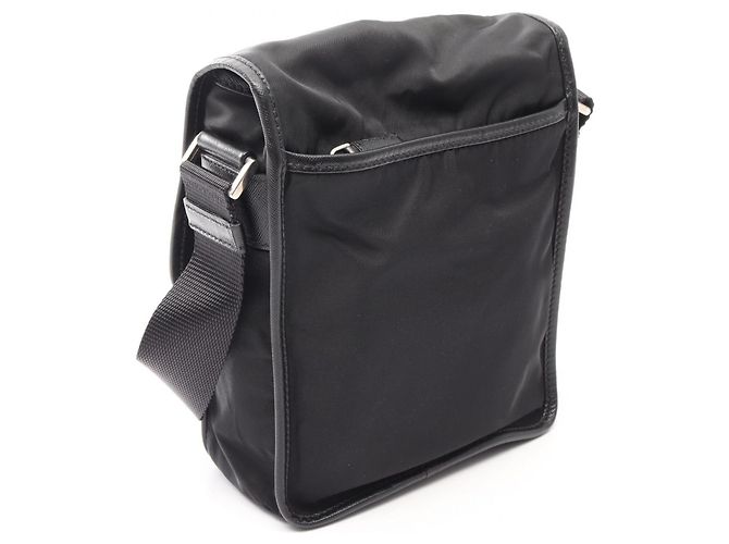 Saffiano Borsa a Spalla/Borsa a Mano Prada VIAGGIO Nero - vista 2