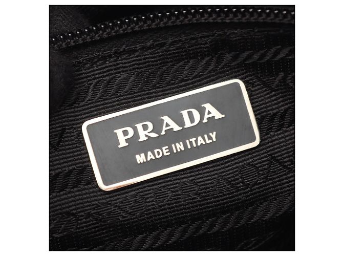 Saffiano Borsa a Spalla/Borsa a Mano Prada VIAGGIO Nero - vista 4