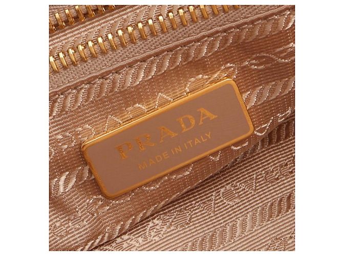 Bolso de hombro Prada Tangle Medium Beige - vista 4