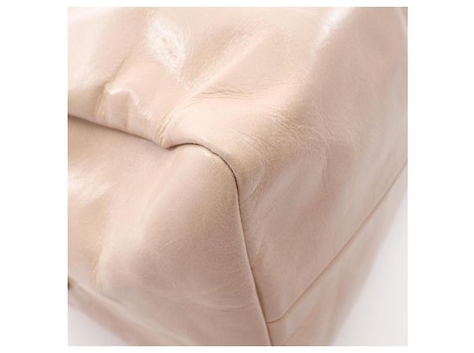 Bolso de hombro Prada Tangle Medium Beige - vista 8