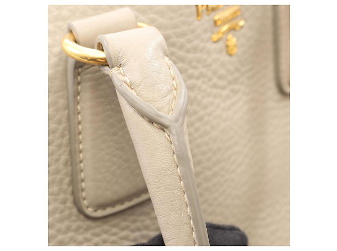 Borsa Tote 2-Way Prada VIT.DAINO Beige - vista 10