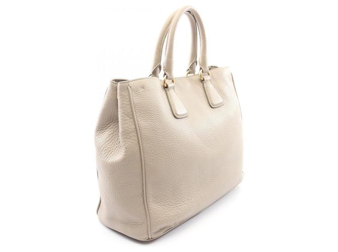 Borsa Tote 2-Way Prada VIT.DAINO Beige - vista 2