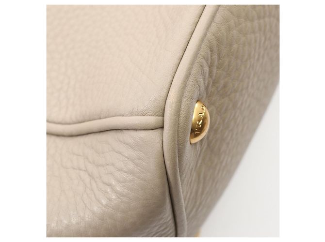 Borsa Tote 2-Way Prada VIT.DAINO Beige - vista 7
