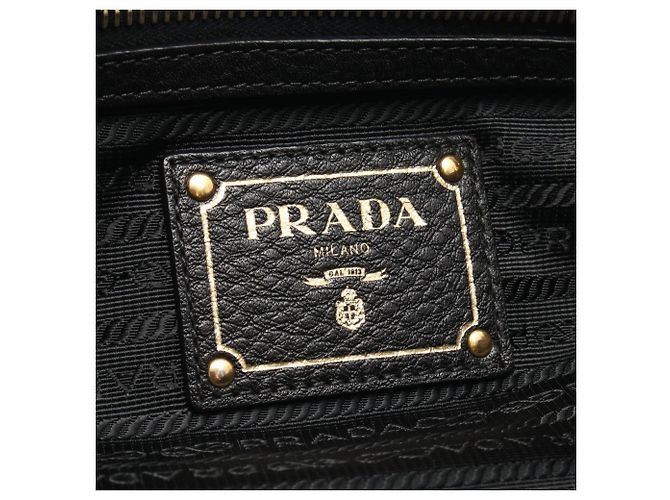 Prada PRADA Logo 2-Way Handtasche Schwarz - Ansicht 4
