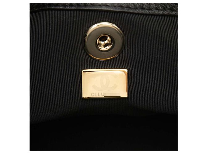 Piccolo zaino Chanel Matelassé Coco Mark Nero - vista 6