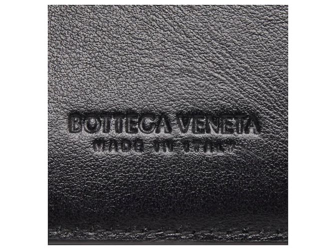 Portafoglio tri-fold Maxi Intrecciato Cassette Bottega Veneta Nero - vista 8