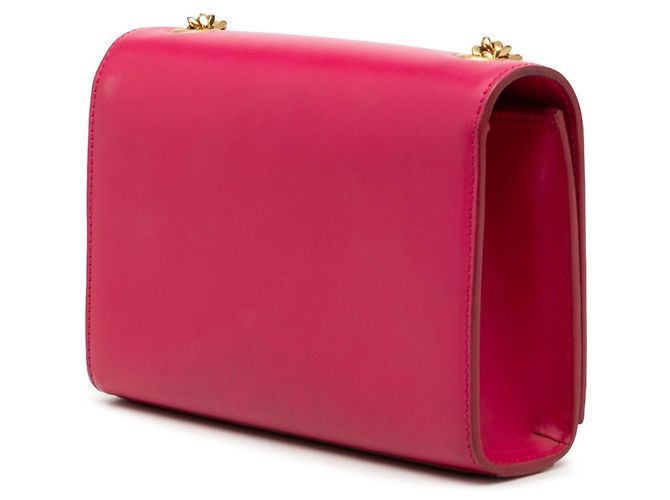 Borsa a tracolla Saint Laurent YSL Monogram Classic Kate Tassel Chain Rosa - vista 2