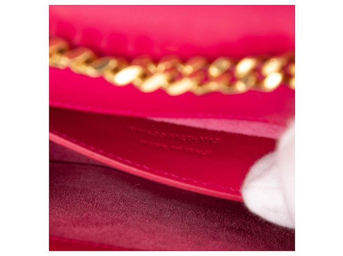 Borsa a tracolla Saint Laurent YSL Monogram Classic Kate Tassel Chain Rosa - vista 6