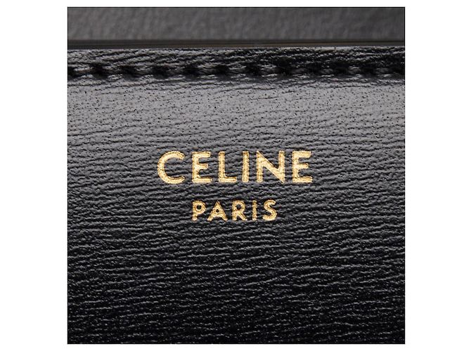 Céline Portafoglio compatto Celine Triomphe Nero - vista 8