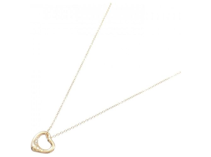 Tiffany & Co Collana Tiffany Open Heart D'oro - vista 2