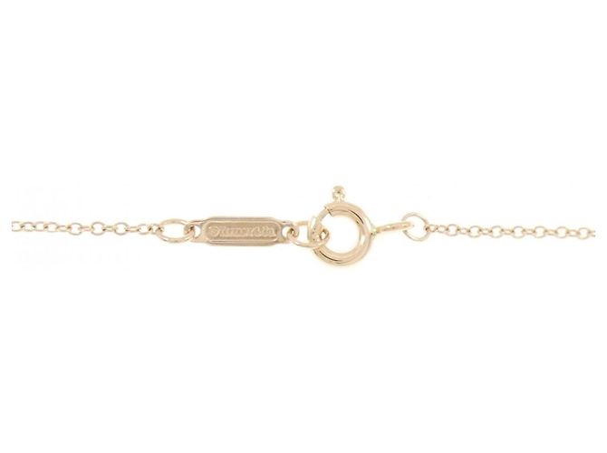Tiffany & Co Colar mini Tiffany Vintage Oval Key Dourado - vista 4