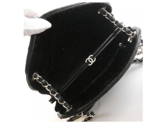 Borsa a tracolla Chanel Mademoiselle Line Nero - vista 9