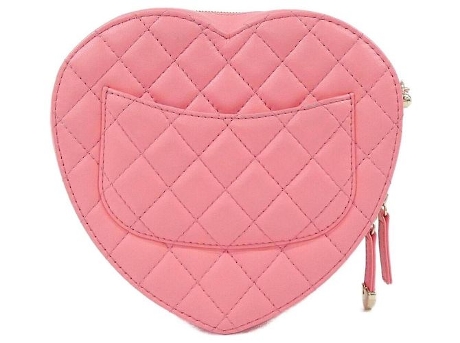 Timeless Borsa a tracolla in pelle rosa Chanel AS3191 - vista 2