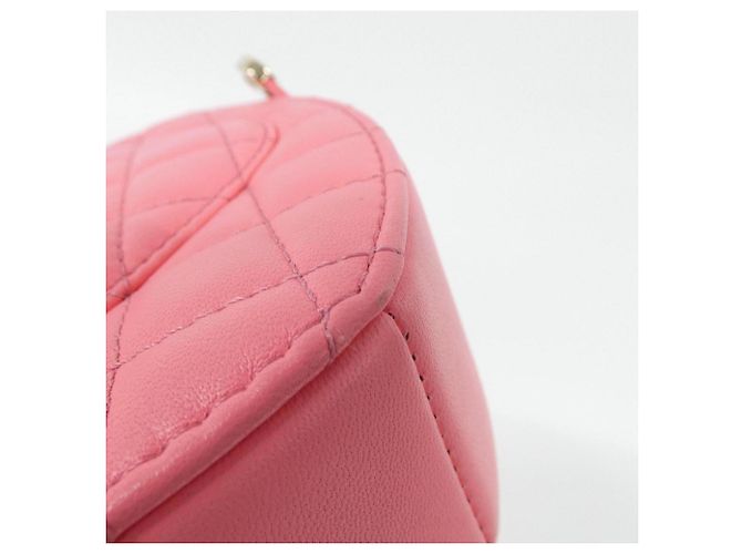 Timeless Borsa a tracolla in pelle rosa Chanel AS3191 - vista 3