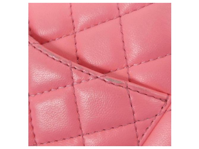 Timeless Borsa a tracolla in pelle rosa Chanel AS3191 - vista 5