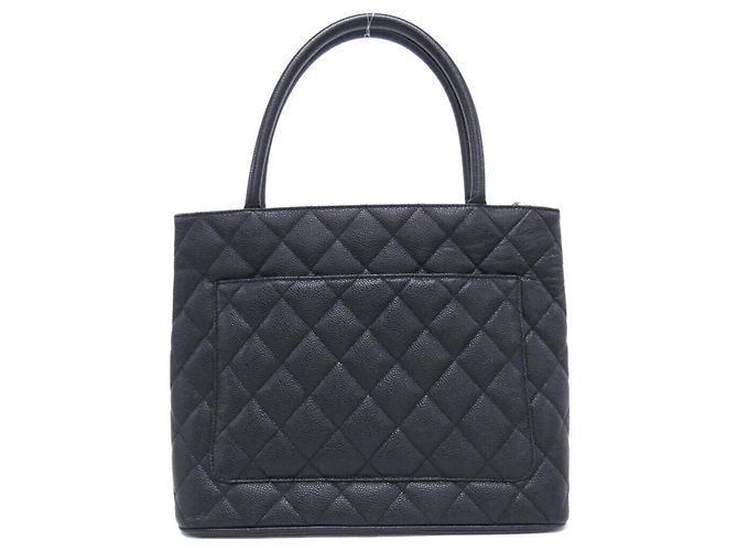 Timeless Borsa Chanel 1804 in pelle di vitello martellata nera Nero - vista 2