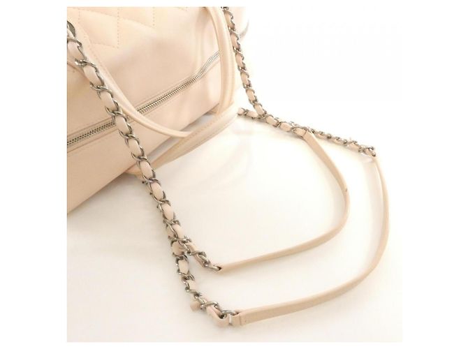 Borsa Chanel 93971 in pelle di vitello rosa - vista 6