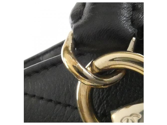 Borsa Chanel 57553 in pelle di vitello nera Nero - vista 5