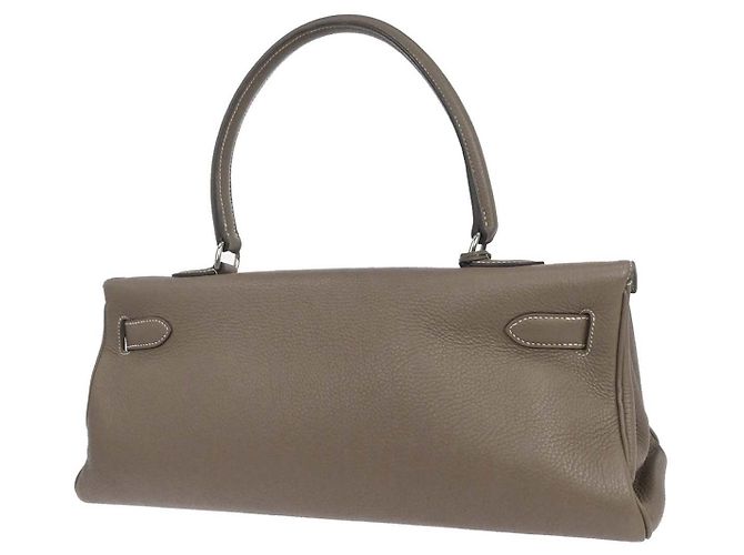 Hermès Hermes Shoulder Kelly Clemence 42 Marron - vue 2